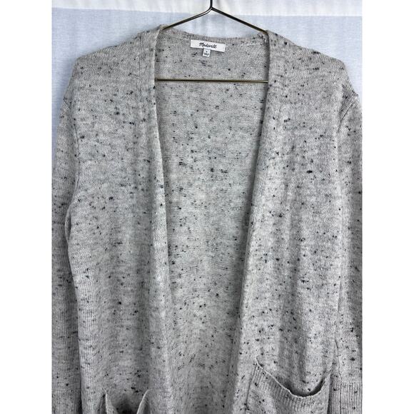 Madewell Kent Cardigan Donegal Coziest Yarn Sweater Cozycore Lounge Minimalist - Picture 2 of 5